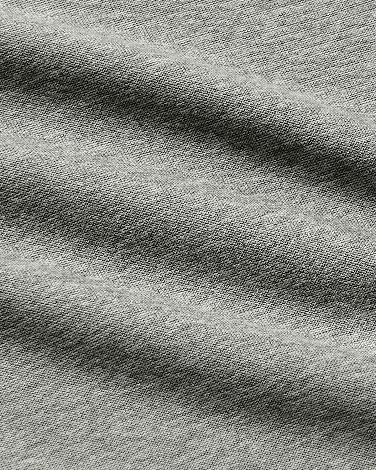 Heather Gray Active Curved Hem Crew