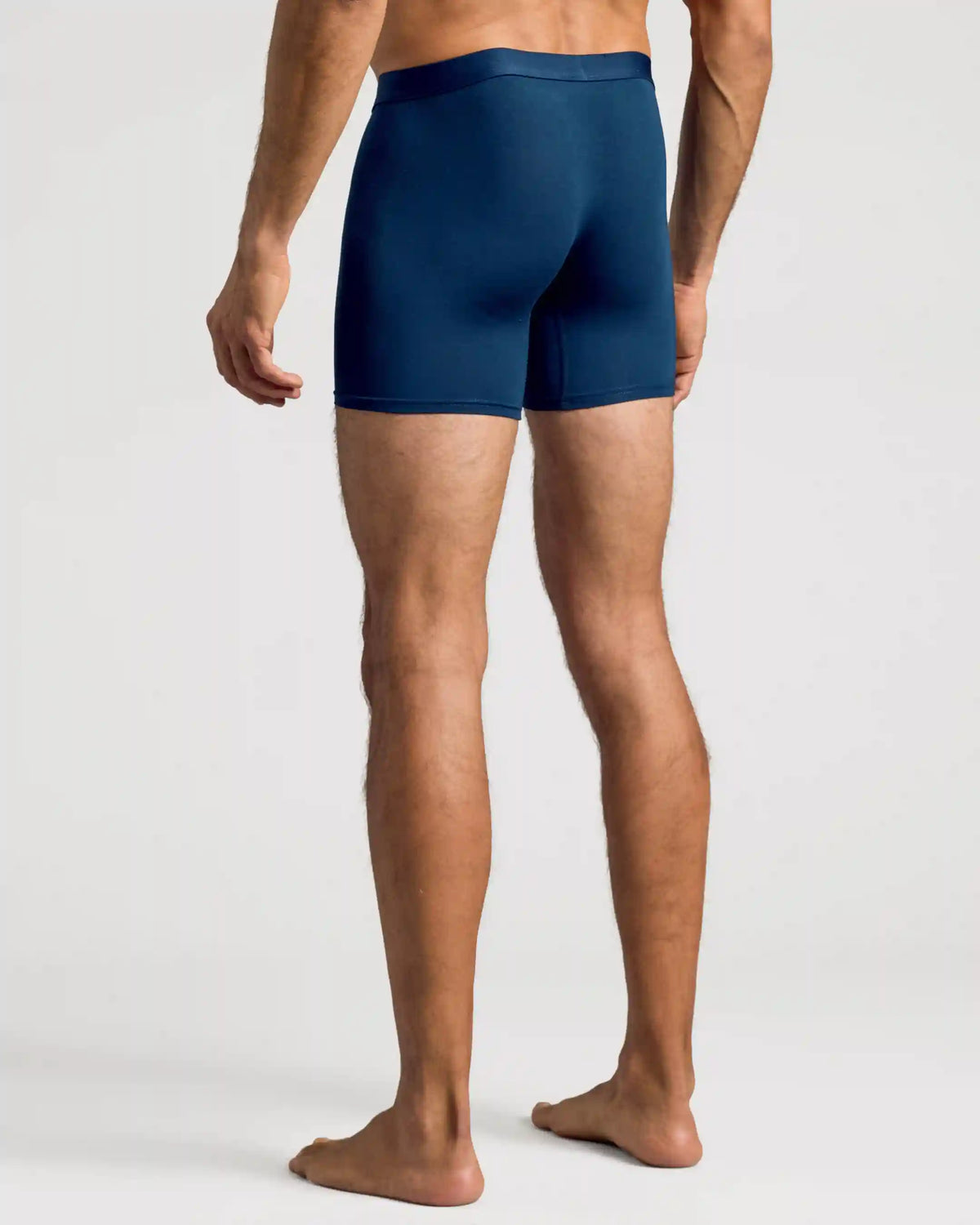 Navy Boxer Briefs W/ Fly 6-Pack 2025