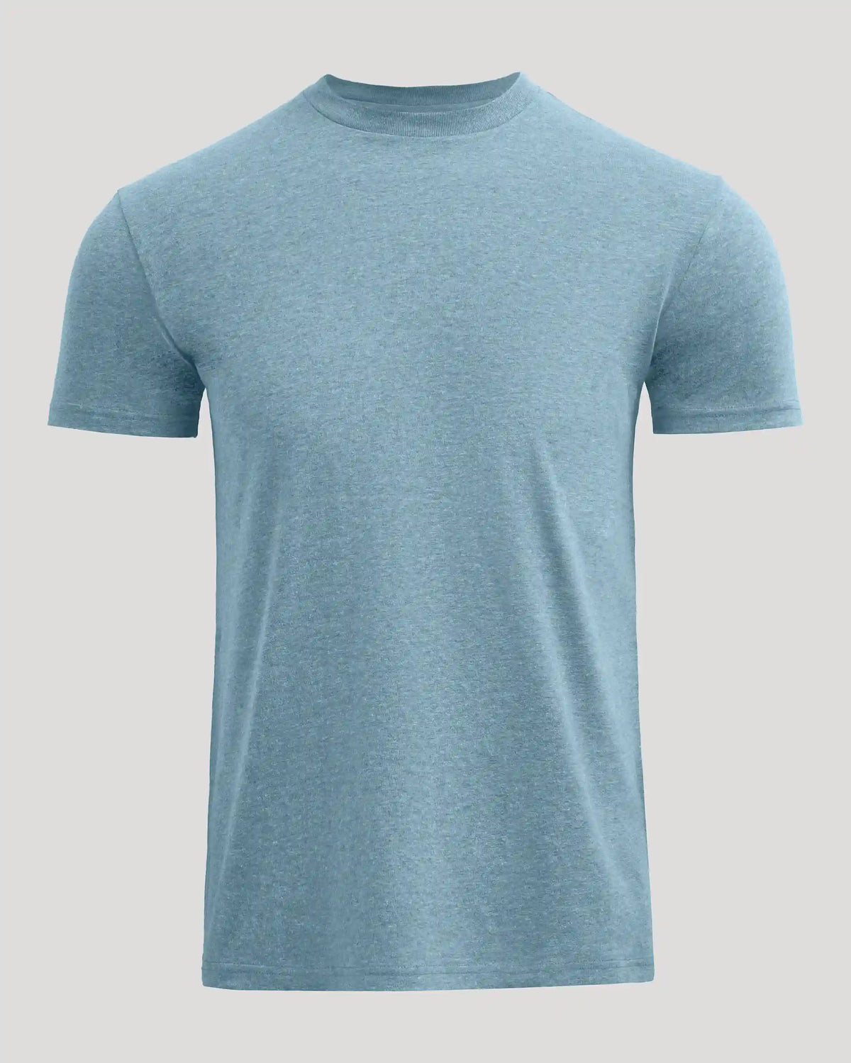 Heather Indigo Classic Crew Neck