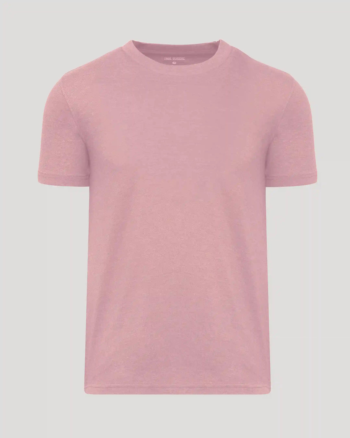 Light Heather Boysenberry Classic Crew Neck