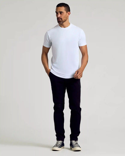 Classic Curved Hem Crew Neck 6-Pack