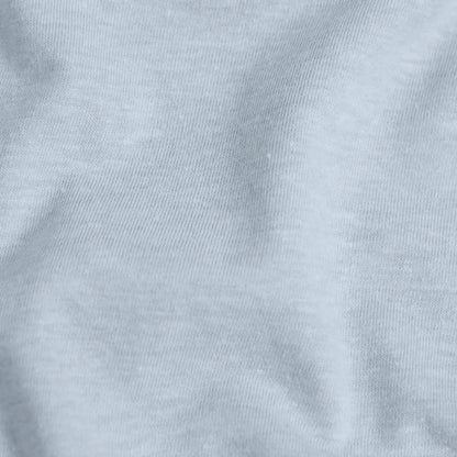 Heather Pale Blue V Neck T Shirt