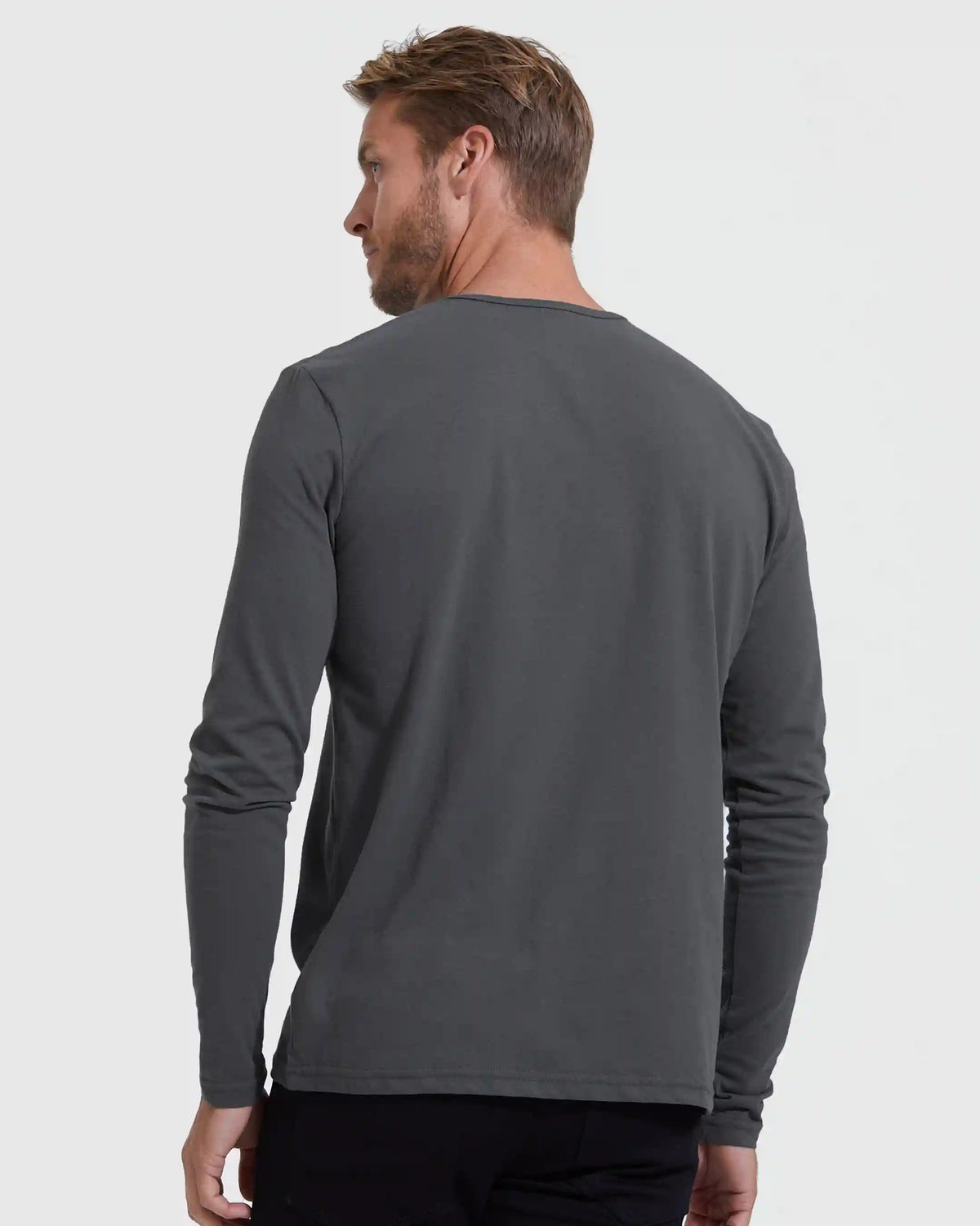 Carbon Classic Long Sleeve Henley