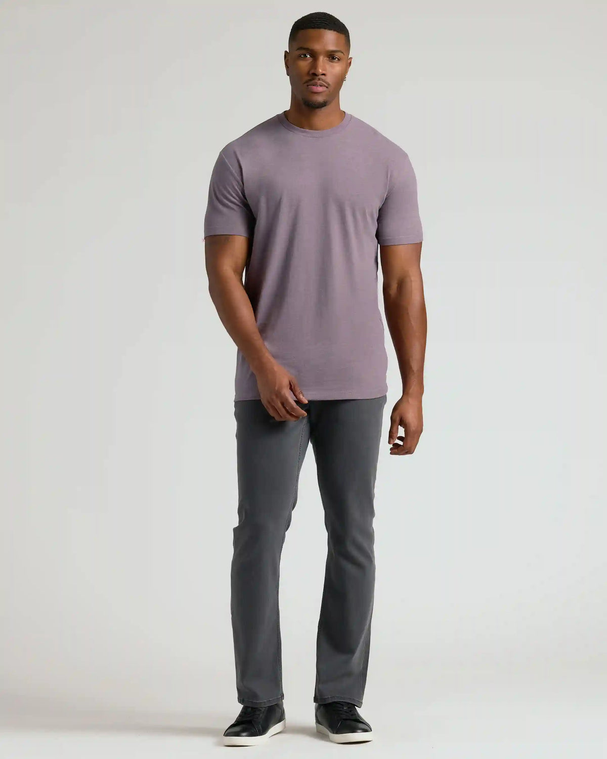 Classic Tall Straight Hem Crew Neck T-Shirt 3-Pack