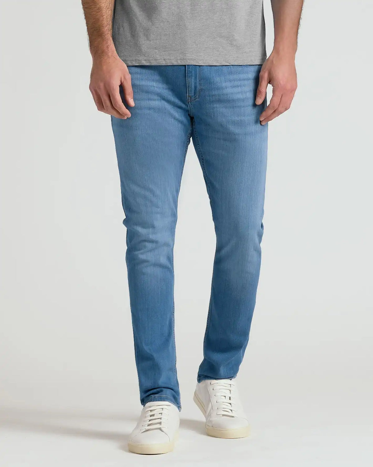 Slim Indigo and Medium Wash Comfort Stretch Jeans 2-Pack