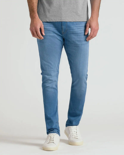 Slim Indigo and Medium Wash Comfort Stretch Jeans 2-Pack