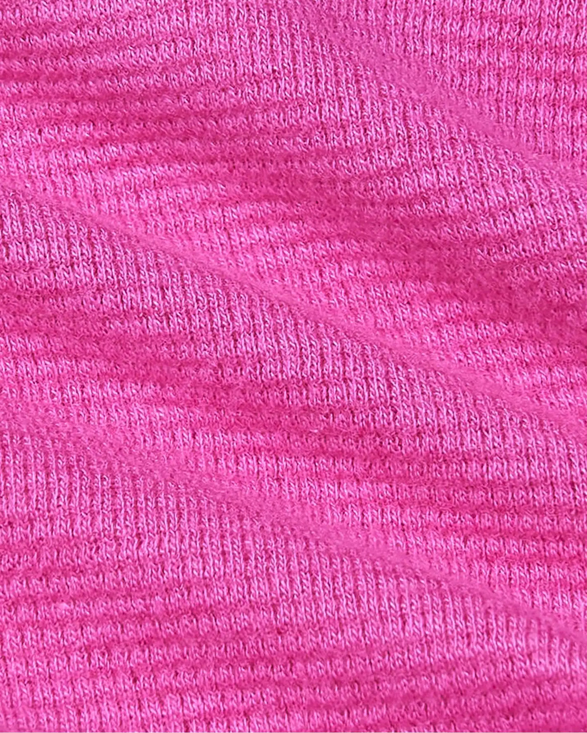 Girls Electric Fuchsia Waffle Wide Leg Pants