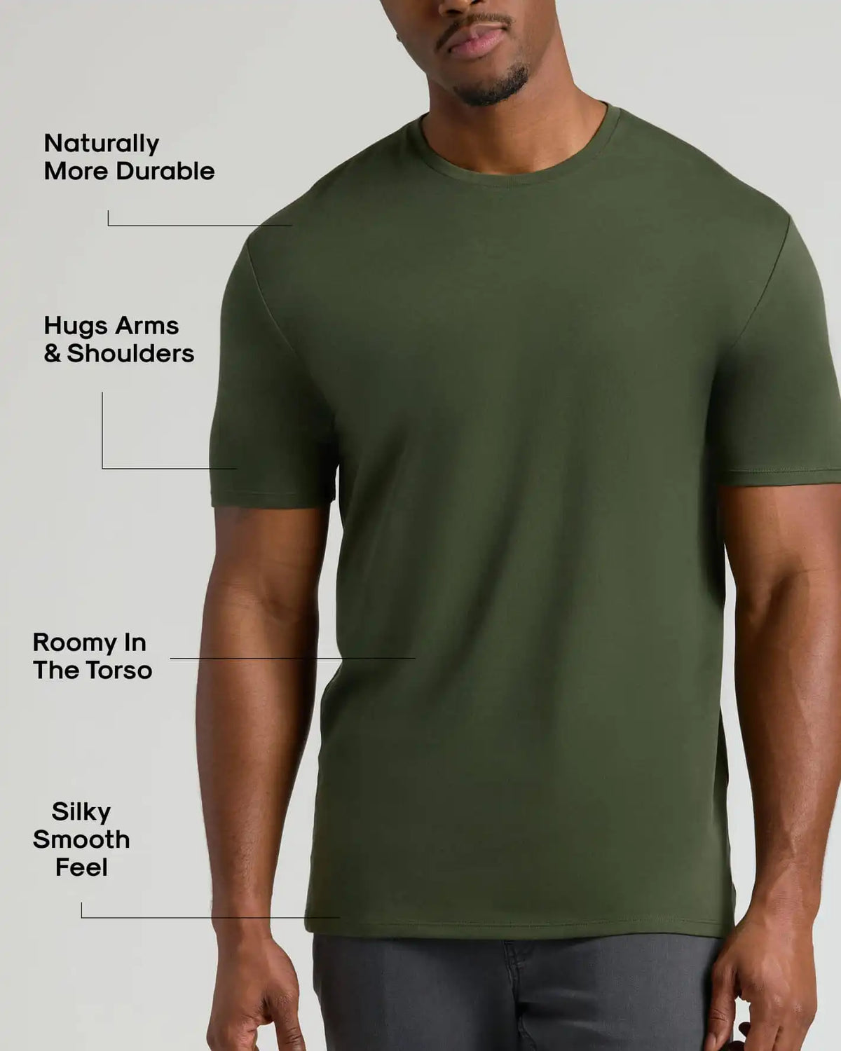 Grove Tall Pima Cotton Blend Crew