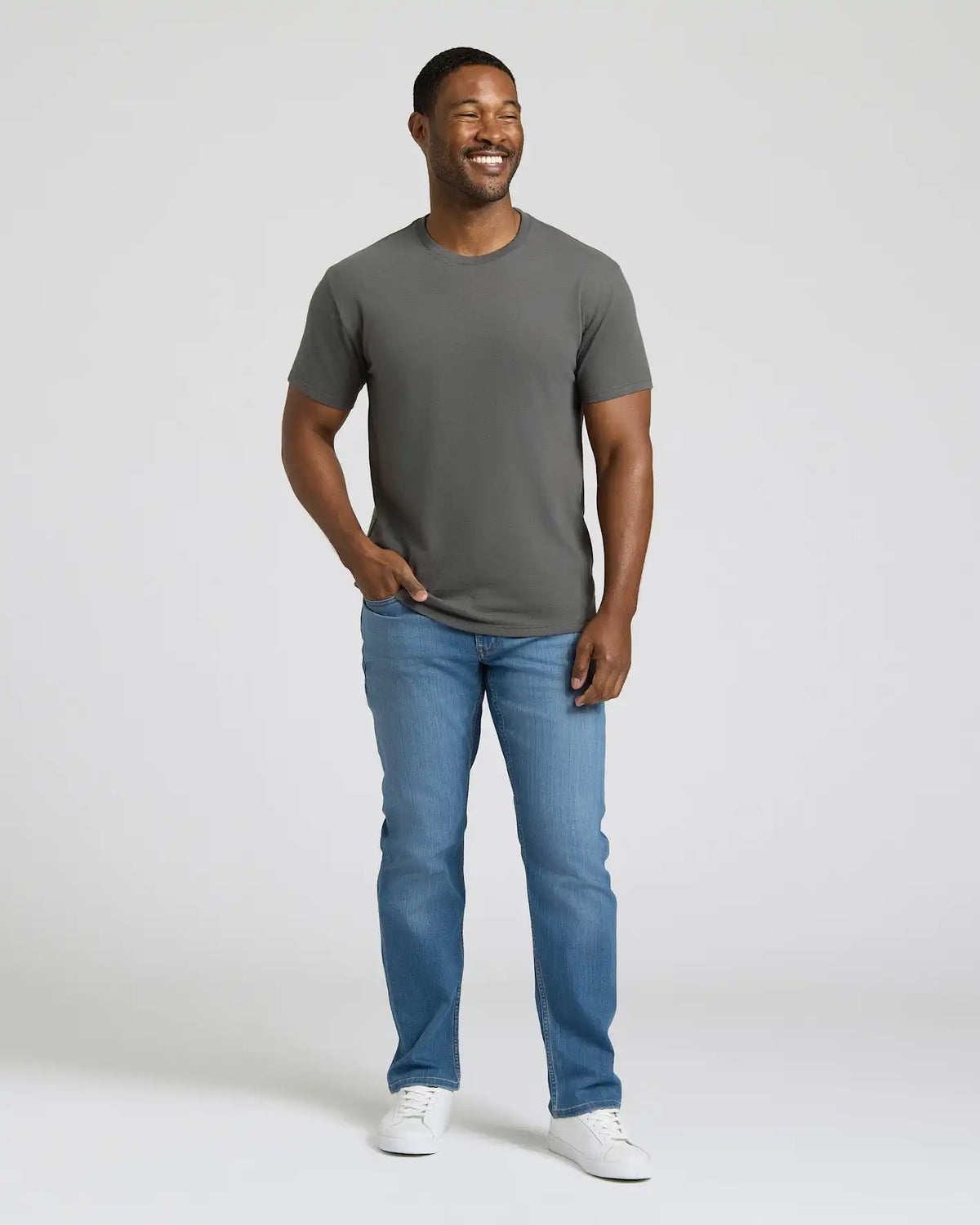 Carbon Short Classic Crew Neck
