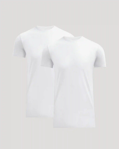 Tall Pima Cotton Blend Crew 2-Pack