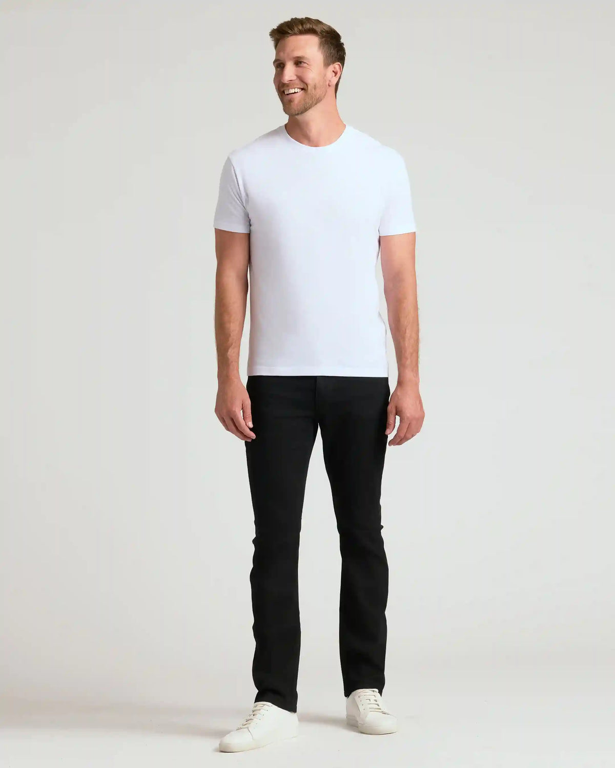 Trial Crew & Indigo Wash Straight Comfort Stretch Jeans 3-Pack