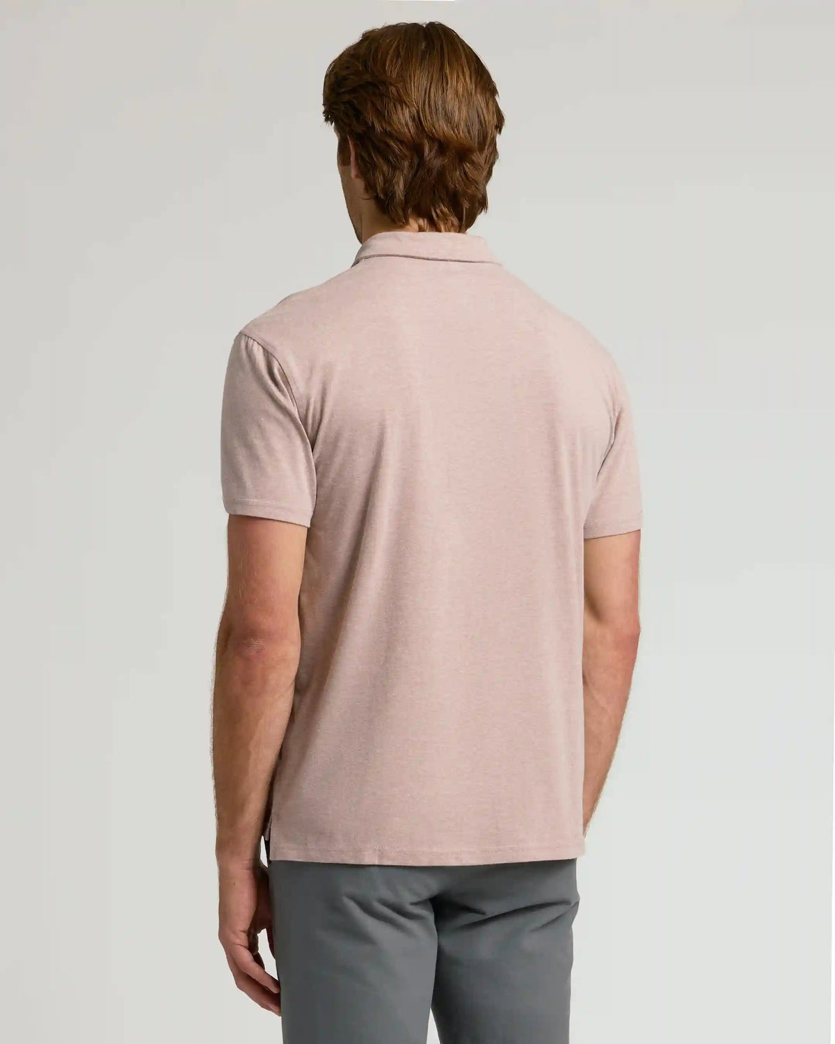Light Heather Slate Mauve Classic Polo