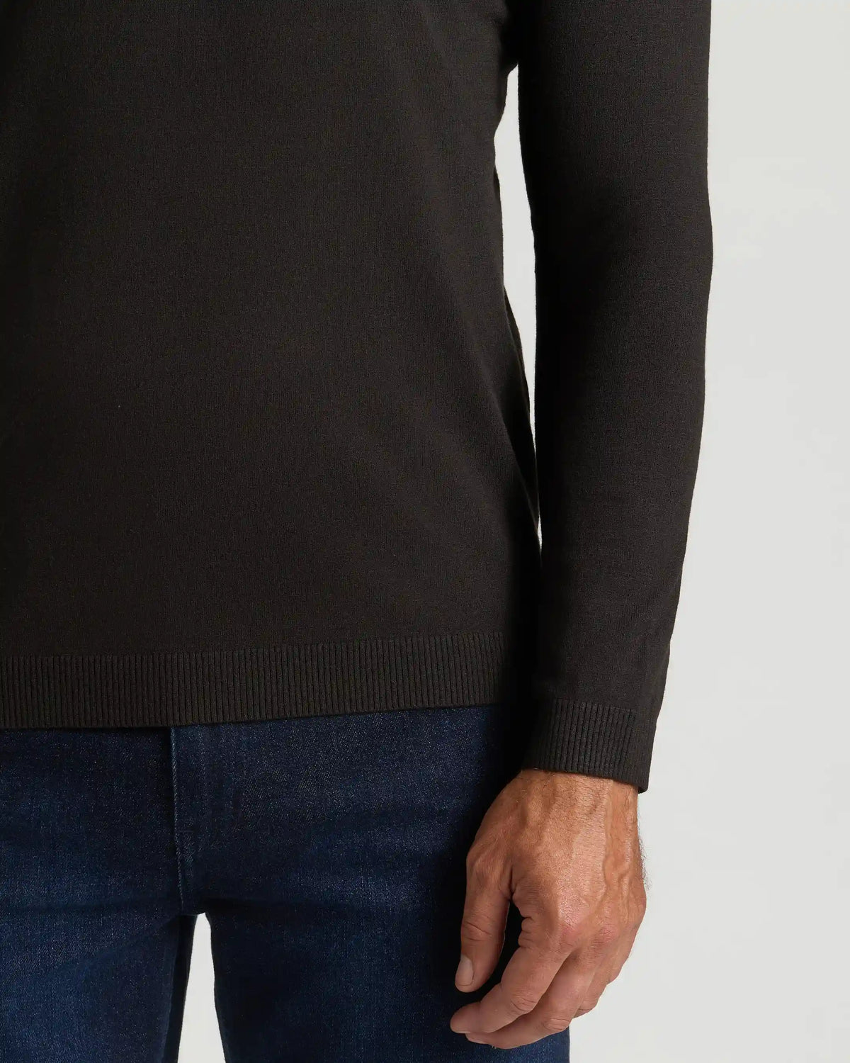 All Black Dressy V-Neck Sweater 3-Pack