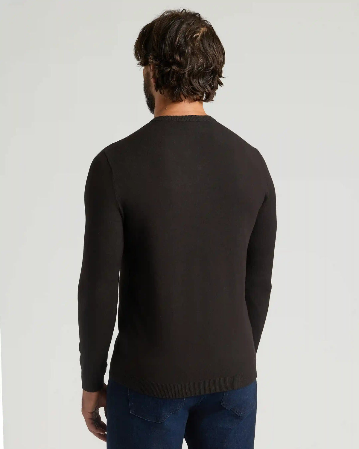 All Black Dressy V-Neck Sweater 3-Pack