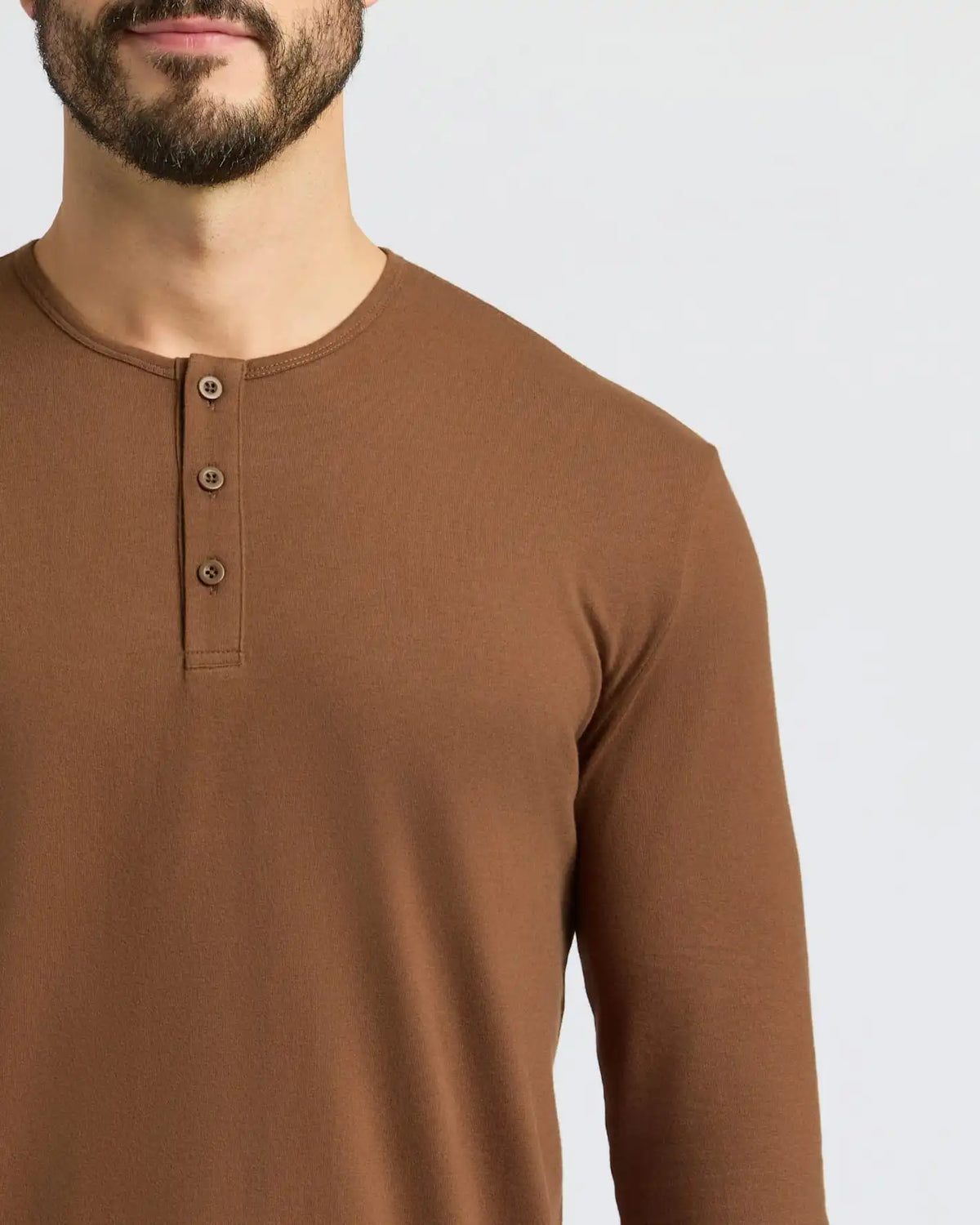 Sepiawood Classic Long Sleeve Henley