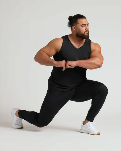 Black Sleeveless Active Mesh Tank 3-Pack