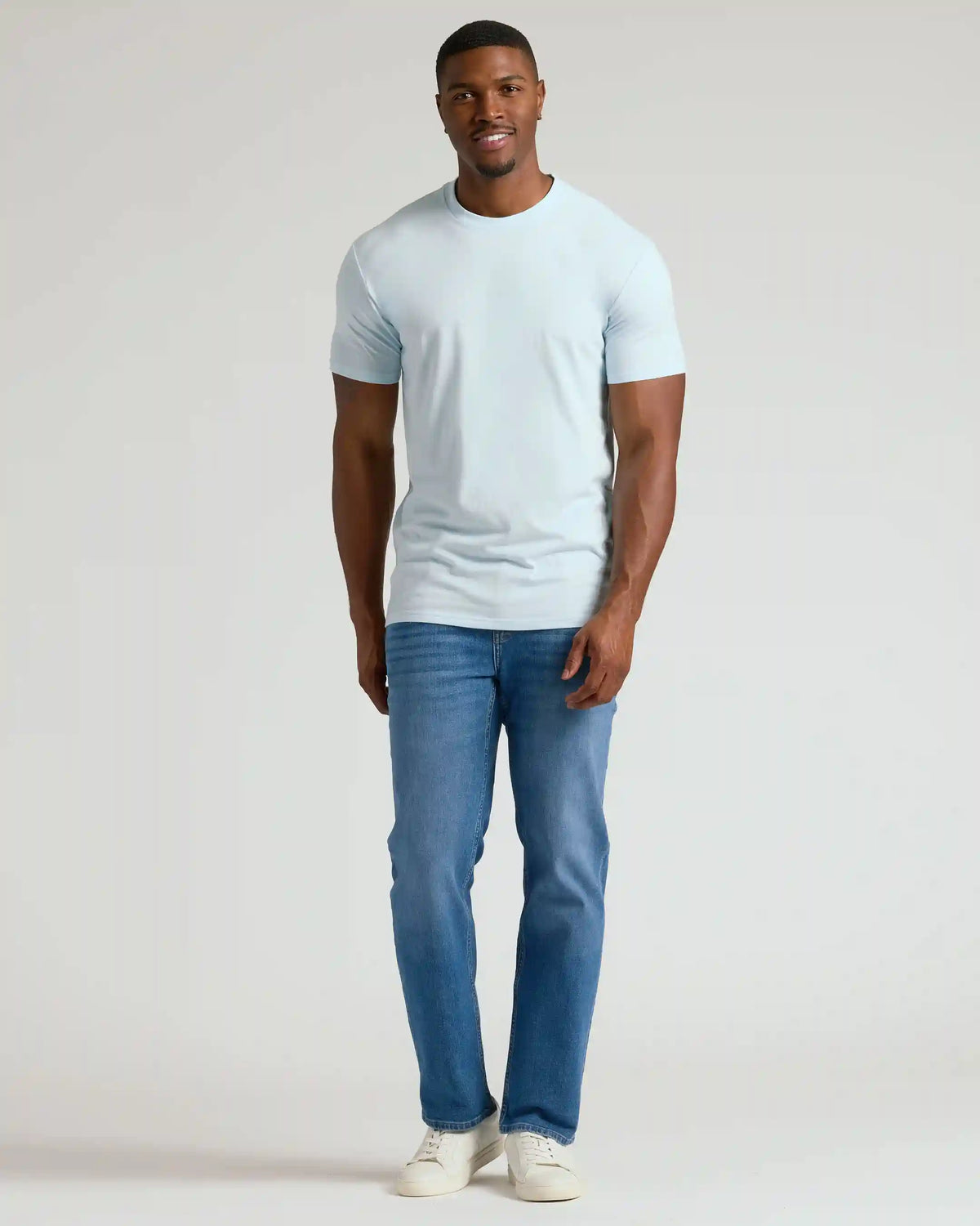 Icicle Tall Straight Hem Crew Neck T-Shirt