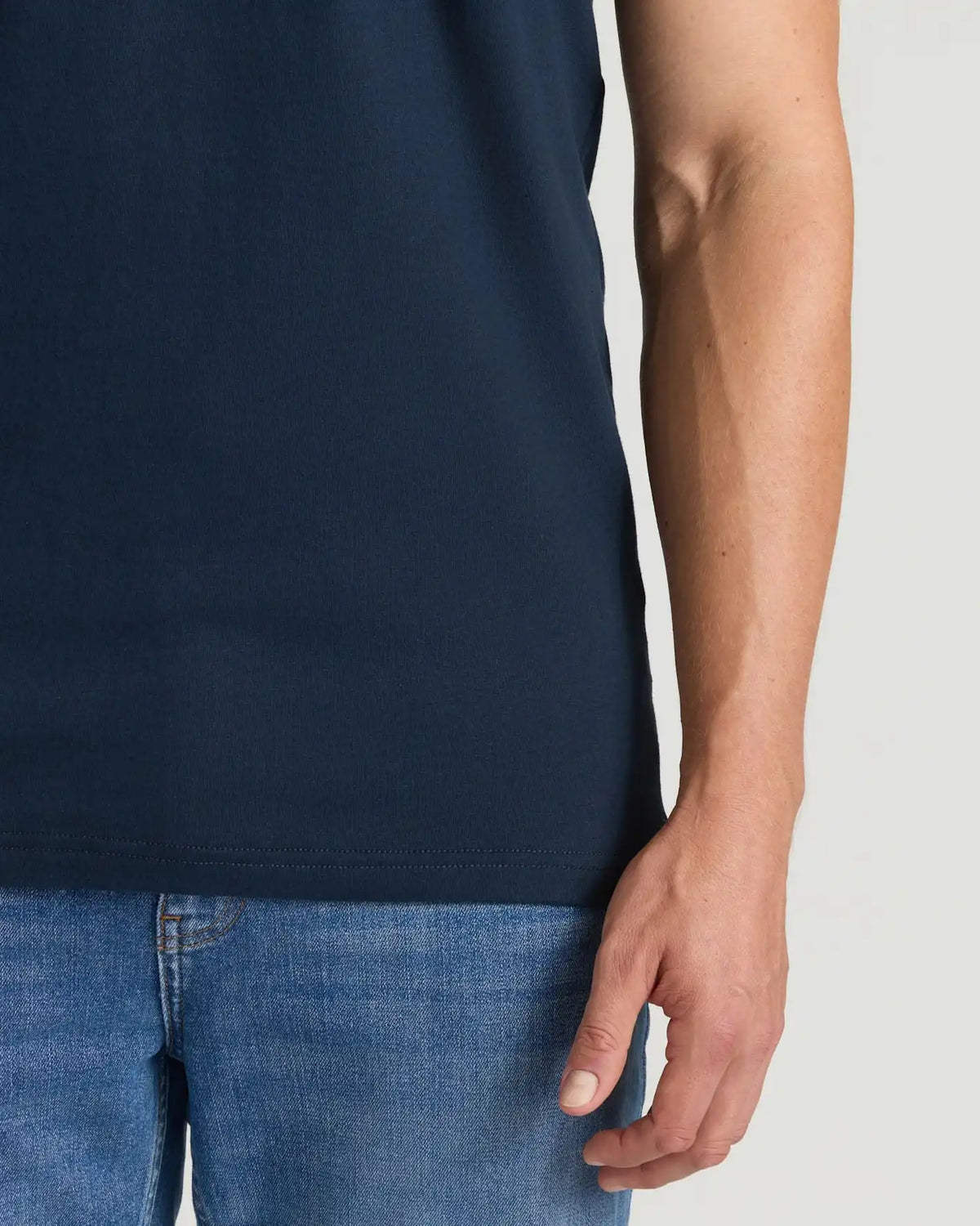 Navy Tall Heavyweight Pocket Crew
