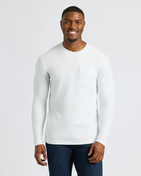 Black & White Tall Heavyweight Long Sleeve Pocket Crew 2-Pack