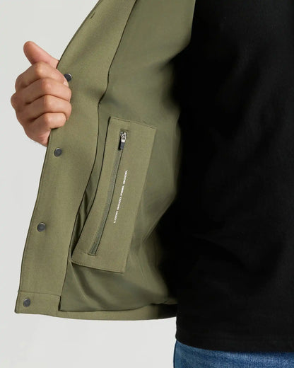 Military Green Casual Jacket