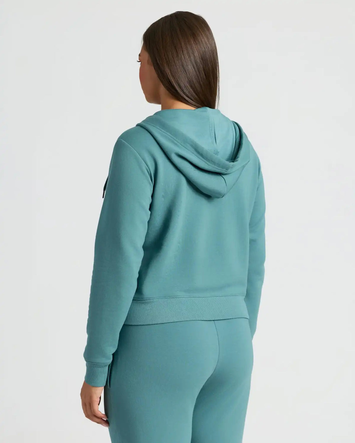 Womens Stormcloud Crop Zip Hoodie & Relaxed Jogger 2-Pack