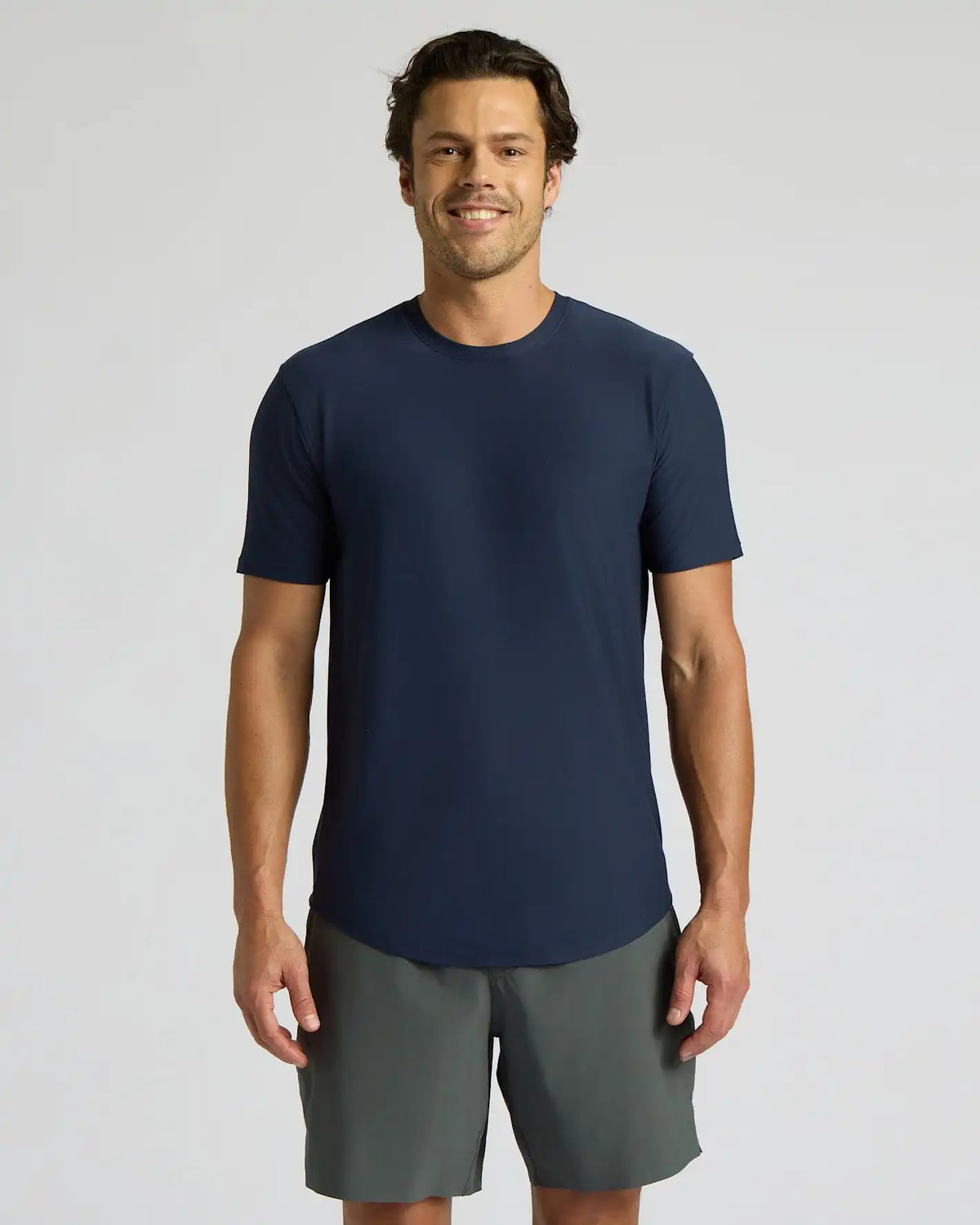 Active Curved Hem Crew 3-Pack