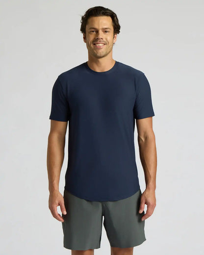 Active Curved Hem Crew 3-Pack